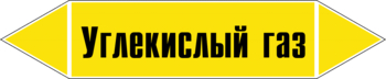 Маркировка трубопровода "углекислый газ" (пленка, 252х52 мм) - Маркировка трубопроводов - Маркировки трубопроводов "ГАЗ" - Магазин охраны труда и техники безопасности stroiplakat.ru