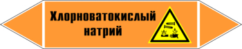 Маркировка трубопровода "хлорноватокислый натрий" (k10, пленка, 126х26 мм)" - Маркировка трубопроводов - Маркировки трубопроводов "КИСЛОТА" - Магазин охраны труда и техники безопасности stroiplakat.ru